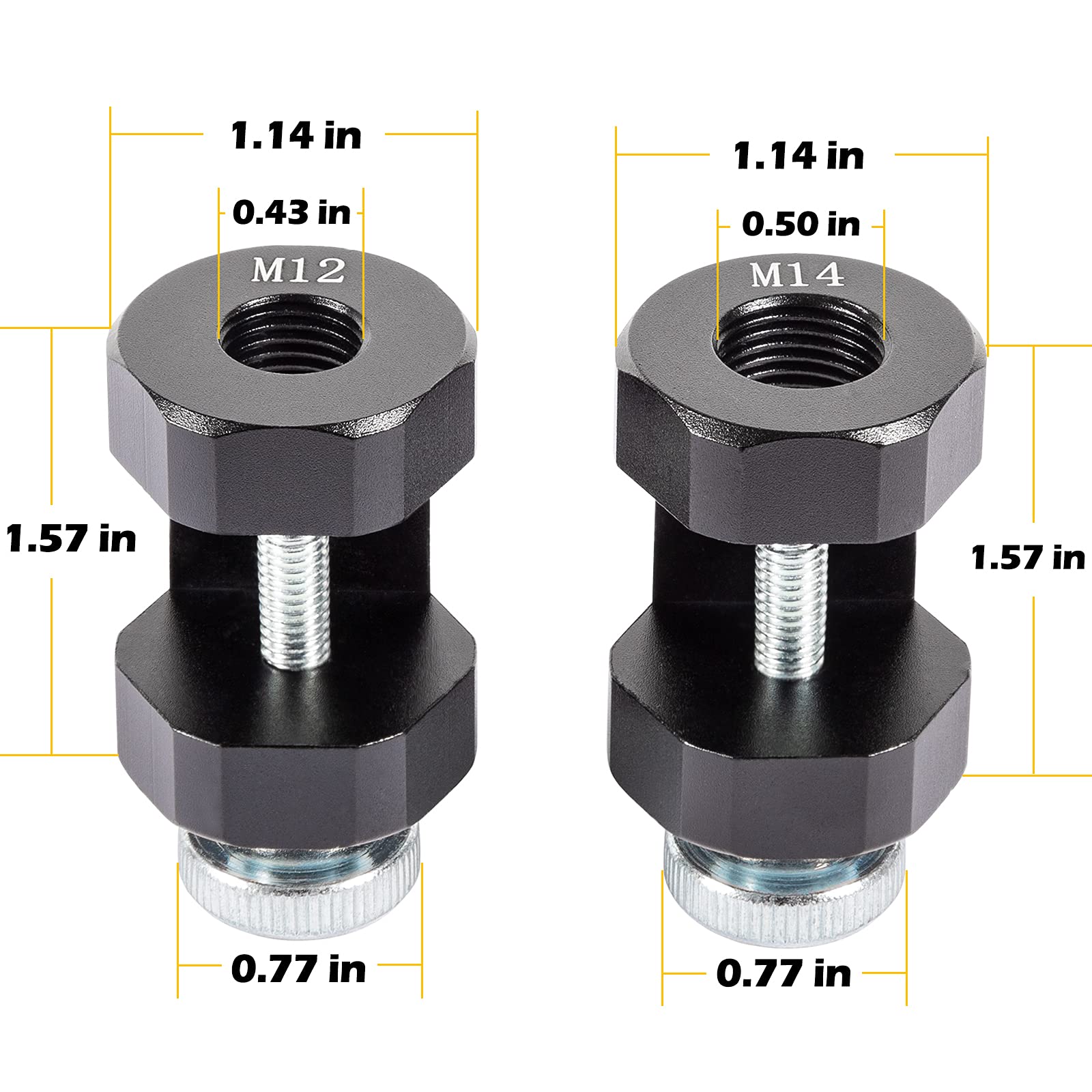 Amazon | 12mm & 14mm エンジンスパーク プラグ キャリパー - マット